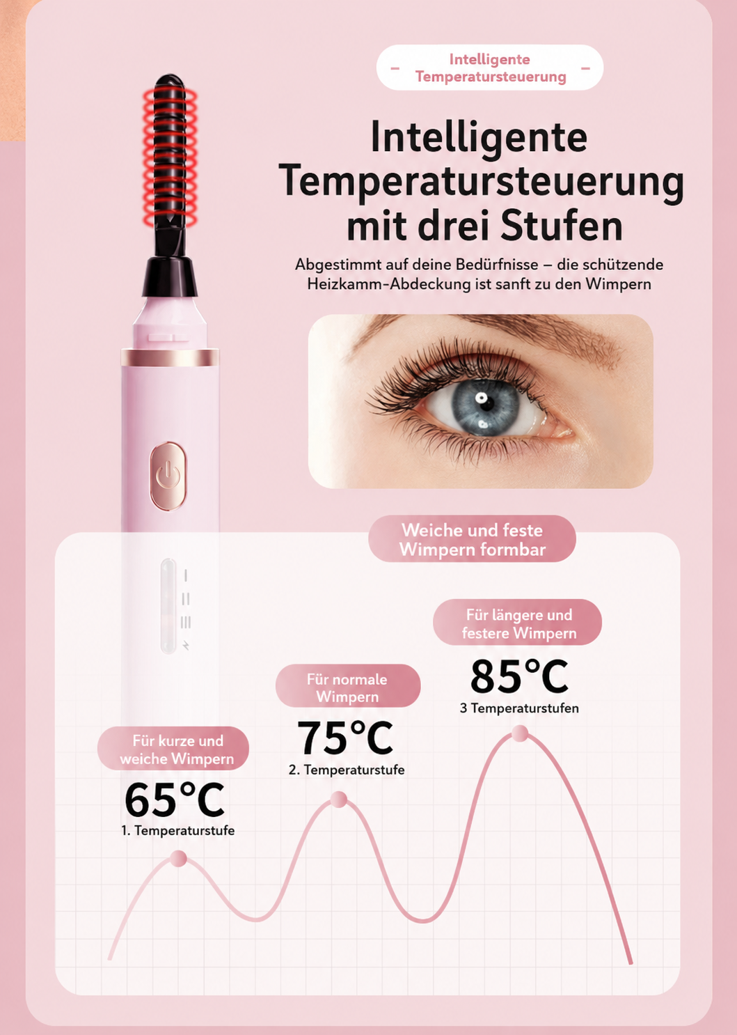 StayCurl/ Langanhaltender Wimpern-Schwung ohne Aufwand